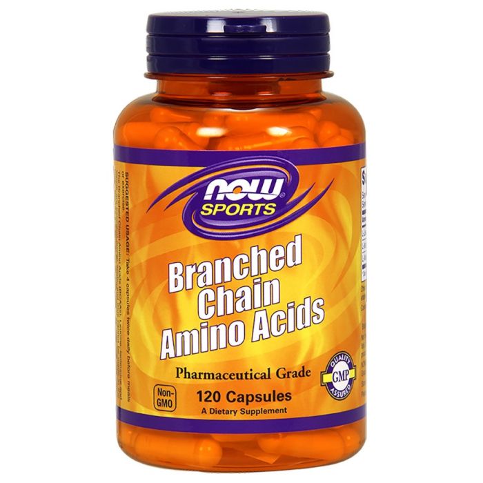 Аминокислоты Now Foods Branched Chain Amino Acids (120 капсул)