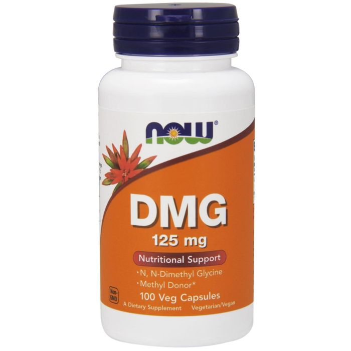 Производная аминокислоты глицина Now Foods DMG 125 мг (100 вегетарианских капсул)