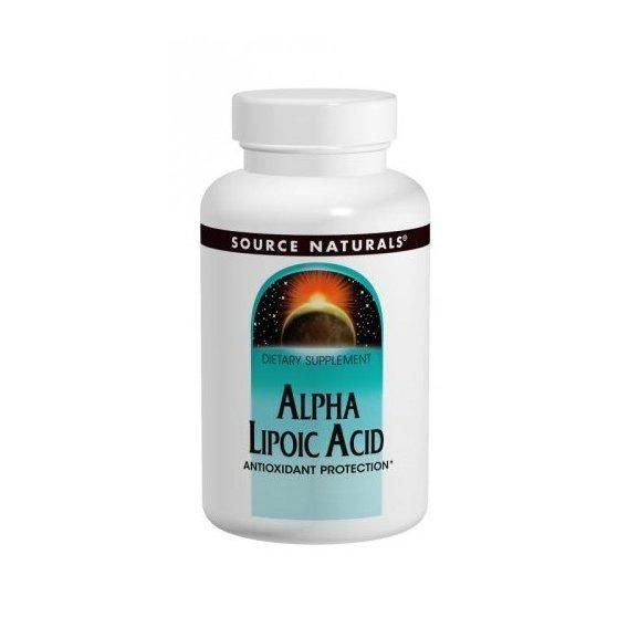Source Naturals Alpha Lipoic Acid 50 мг (100 таблеток)