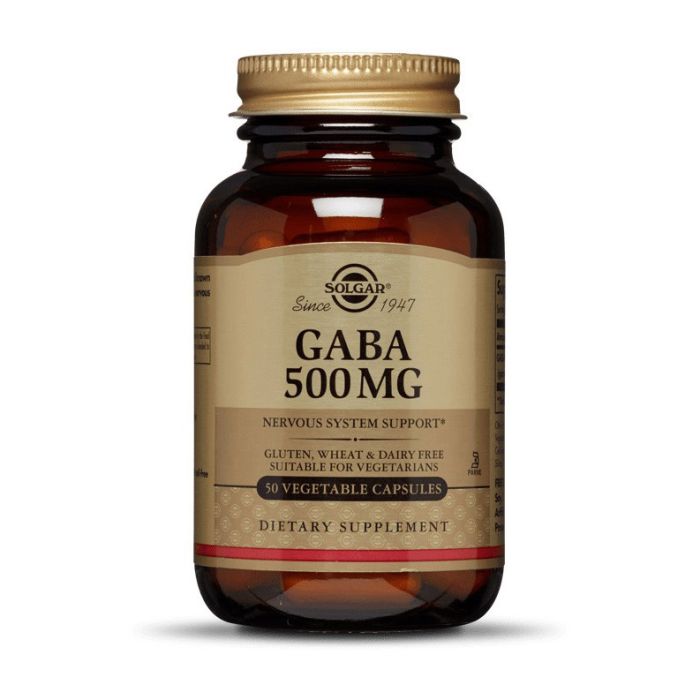 Solgar GABA 500 мг (50 в.капс)
