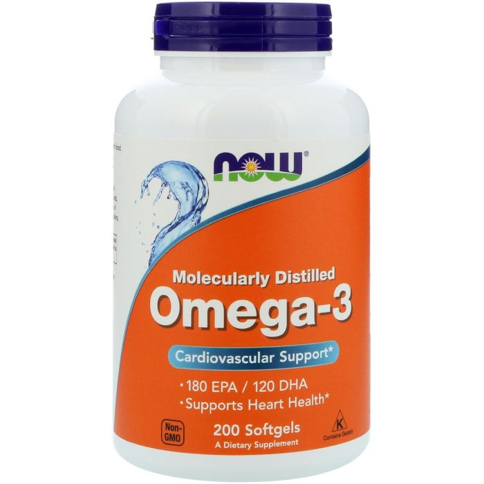 NOW Omega 3 200 капс