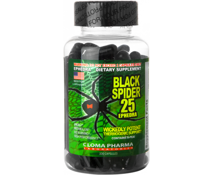 Cloma Pharma Black Spider 100 капс