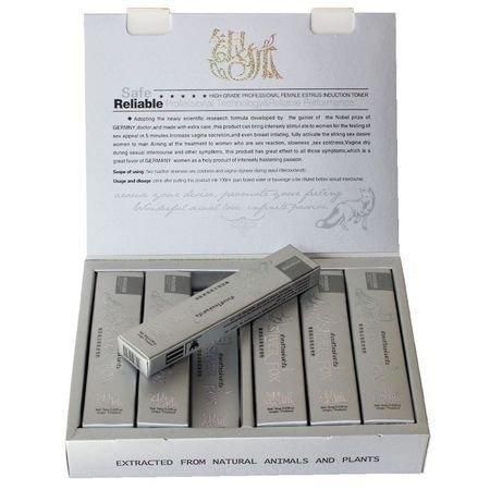 Срібна Лисиця Silver Fox жіночий збуджувач в каплях 12 шт/уп