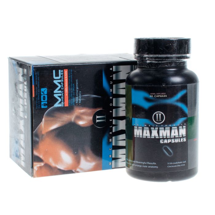 Maxman II Максмен 2 в капсулах для повышения потенции и увеличения члена