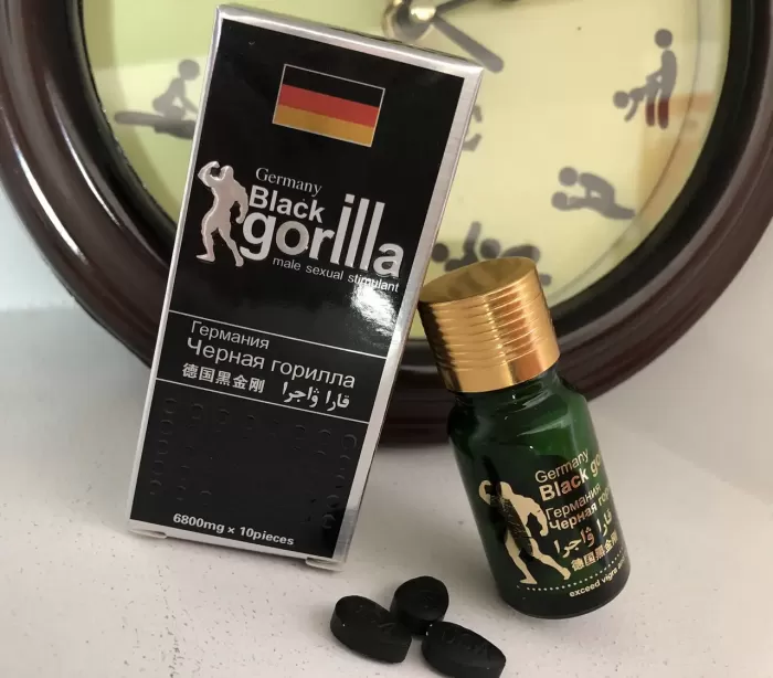 Таблетки для потенції "Black Gorilla" (Чорна Горила)