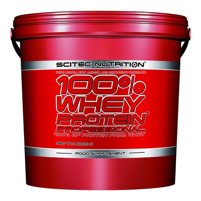 Scitec Nutrition 100% Whey Protein Professional 5000 г (166 порций) Сывороточный протеин