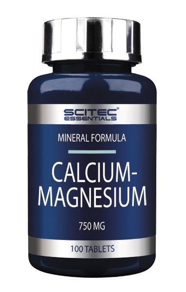 Витамины Scitec Nutrition Calcium-Magnesium 100 таблеток (100 порций)