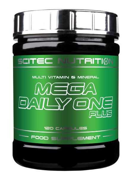 Витамины Scitec Nutrition Mega Daily One Plus 120 капсул (60 порций)