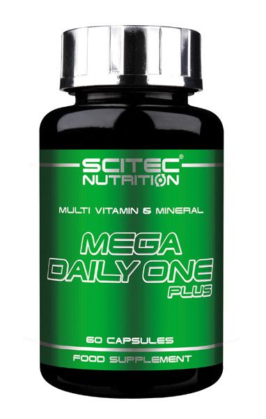 Витамины Scitec Nutrition Mega Daily One Plus 60 капсул (30 порций)