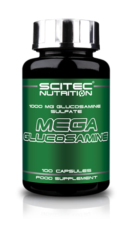 Хондропротектор Scitec Nutrition Mega Glucosamine 100 капсул (100 порций)