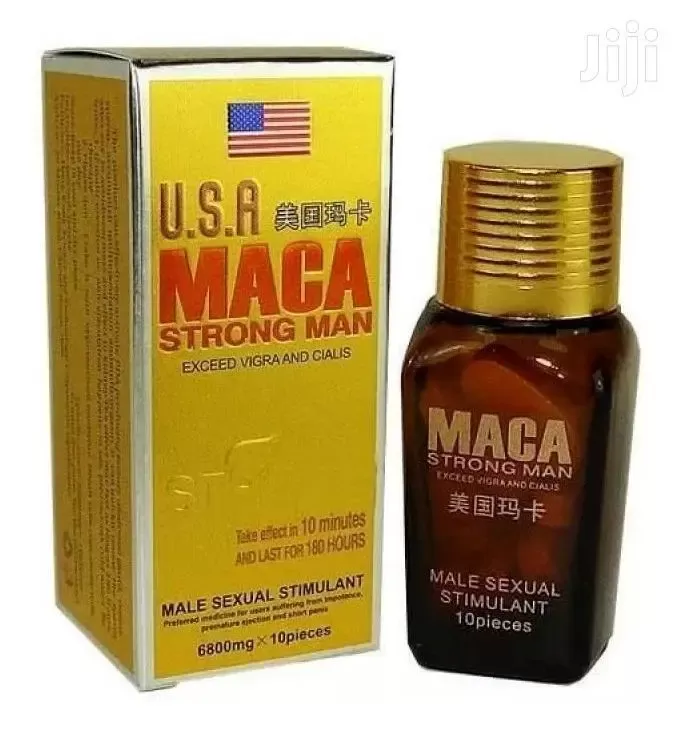 Чоловічий натуральний збуджувач "USA Maca Strong Man"
