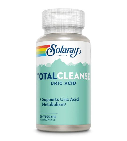 Solaray Total Cleanse Uric Acid - 60 vcaps
