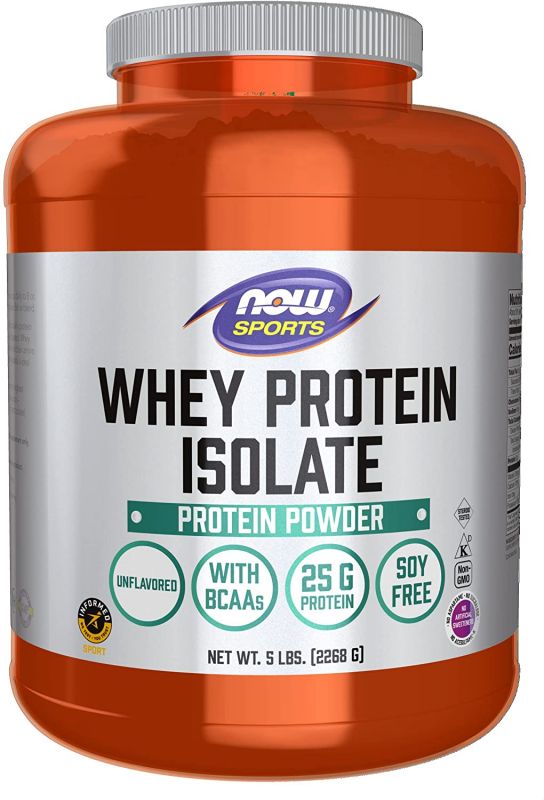 Ізолят, Whey Protein Isolate, Now Foods.unflavored
