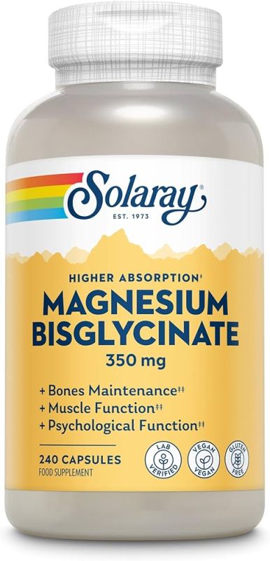 Solaray Magnesium Glycinate 350mg