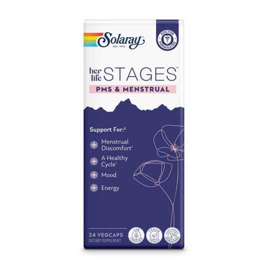 Solaray Womens Health Menstruation - 24 vcaps
