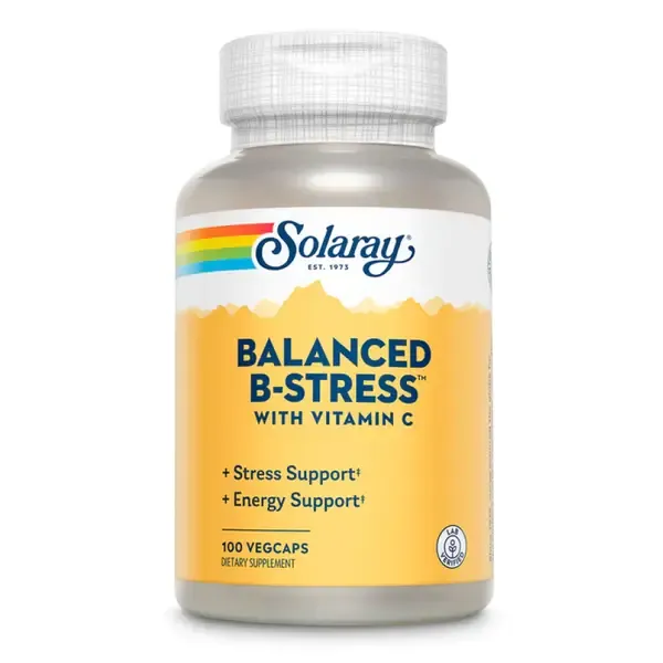 Solaray Balanced B Stress - 100 vcaps