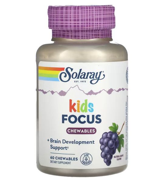 Solaray Focus for Children - 60 chewables