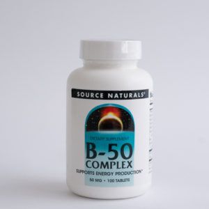 Source Naturals Vitamin B-50 Complex 50mg - 100 tabs