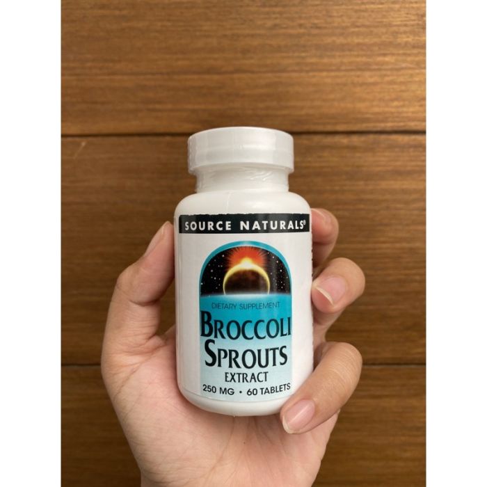 Source Naturals Broccoli Sprouts Extract 250mg - 60 tabs