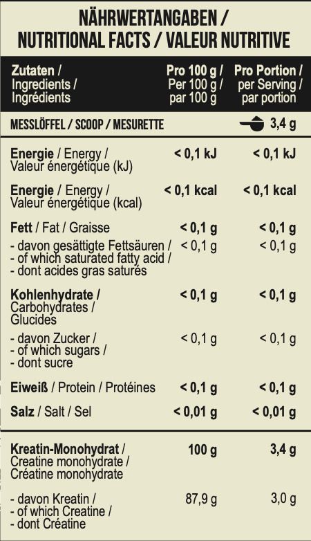 MST Creatine Pure micronized 500 g