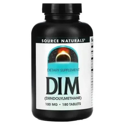 Source Naturals DIM 100mg - 180 tabs