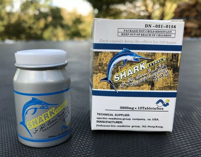 Капсули для підвищення потенції SHARK EXTRACT