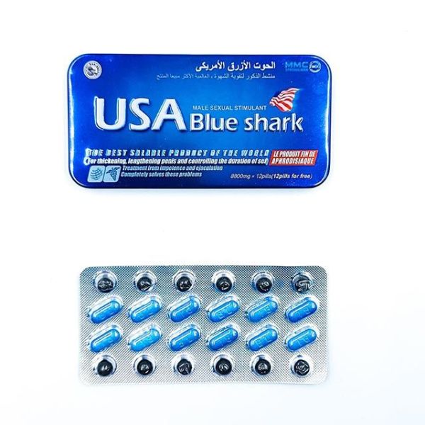 USA Blue Shark + вітаміни 24 табл
