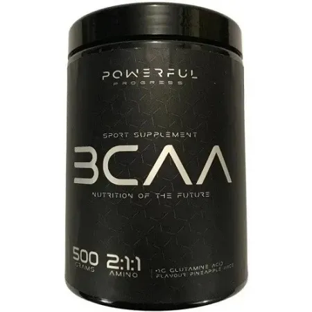 Амінокислоти Powerful Progress - Amino BCAA 2:1:1 + Glutamine (500 грамів)