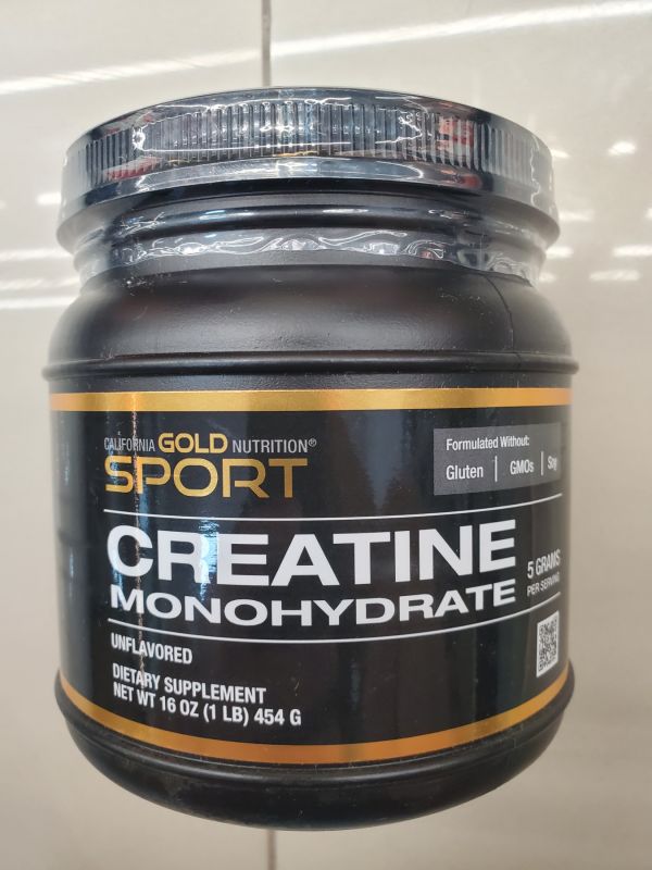 Креатин California Gold Nutrition Sport Creatine 454 г без смаку